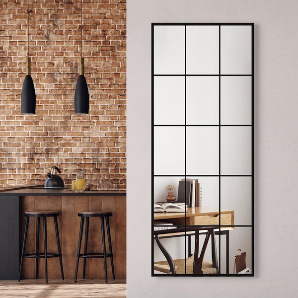 Styler Loft zrcadlo 60x150 cm obdélníkový černá LU-12370