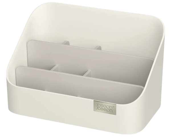 Joseph Joseph Krémově bílý plastový kosmetický organizér Viva 18 cm