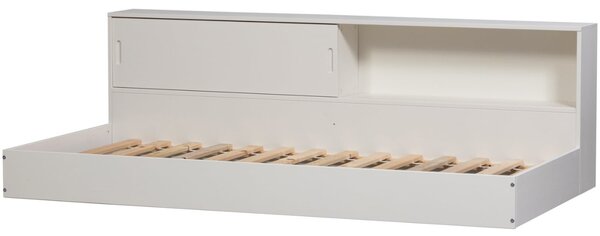 -25 % Dny MOMENTI– WOOOD Bílá dřevěná postel Carter 90 x 200 cm