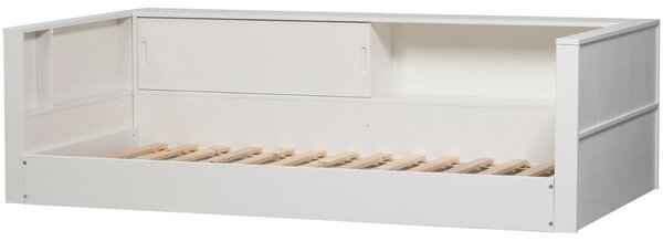 -25 % Dny MOMENTI– WOOOD Bílá dřevěná postel Carter 90 x 200 cm