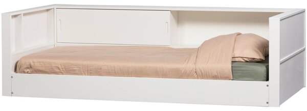 -25 % Dny MOMENTI– WOOOD Bílá dřevěná postel Carter 90 x 200 cm