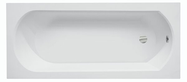 Besco Akrylátová obdélníková vana Intrica Slim 150x75 (160x75, 170x75) Barva: Bílá, Rozměry (cm): 150x75