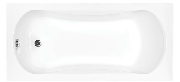 Besco Akrylátová obdélníková vana Aria 130x70 (140x70, 150x70, 160x70, 170x70) Barva: Bílá, Rozměry (cm): 130x70