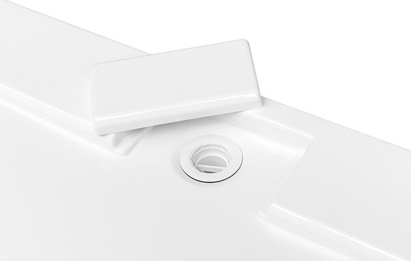 Besco Čtvercová sprchová akrylátová vanička AXIM SQ 80x80 (90x90) UltraSlim Rozměry (cm): 80x80