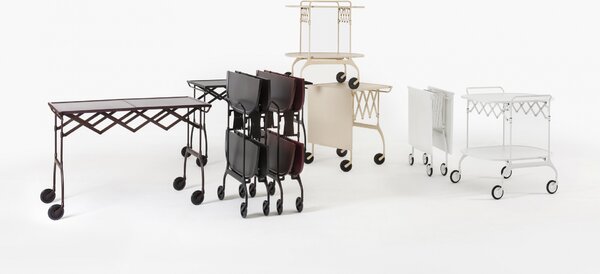 Kartell designové servírovací stolky Gastone Mat