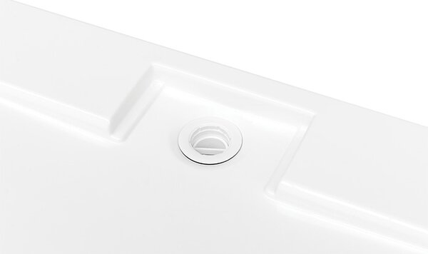 Besco Čtvercová sprchová akrylátová vanička AXIM SQ 80x80 (90x90) UltraSlim Rozměry (cm): 80x80