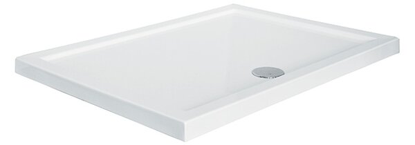 Besco Obdélníková sprchová akrylátová vanička ALPINA R 100x80 (120x80, 120x90) SlimLine Rozměry (cm): 100x80