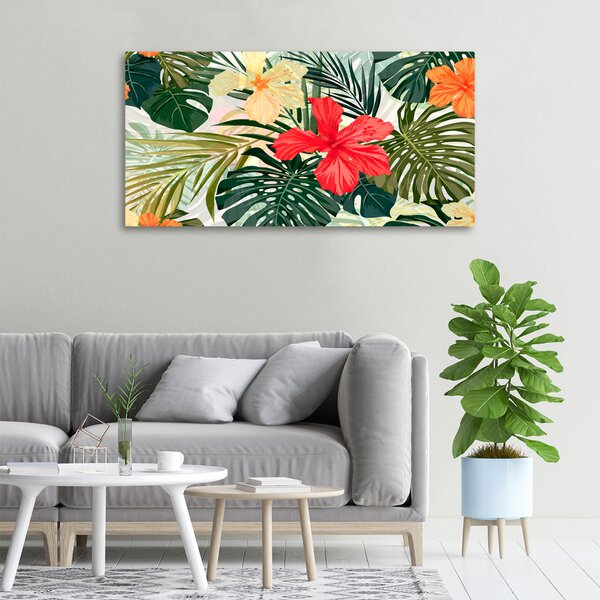 Moderní obraz canvas na rámu Havajské květiny oc-84089036