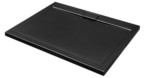 Besco Obdélníková sprchová akrylátová vanička AXIM NEW SE R 100x80 (120x80, 100,110,120x90) B UltraSlim Stone Effect Rozměry (cm): 100x80