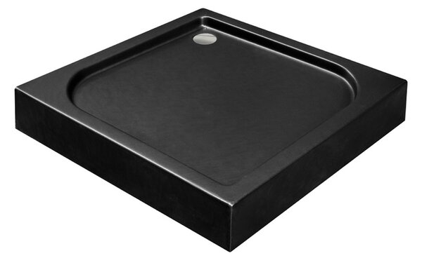 Besco Čtvercová sprchová akrylátová vanička OSKAR NEW SE SQ 80x80 (90x90) IP B Stone Effect Rozměry (cm): 80x80