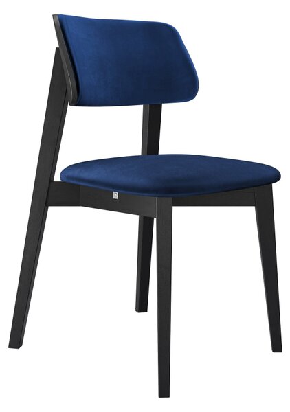 Čalouněná jídelní židle KT63/C, Potah: Magic Velvet 2250, Barva dřeva: czarny 5903211313370