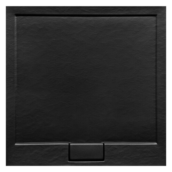 Besco Čtvercová sprchová akrylátová vanička AXIM NEW SE SQ 80x80 (90x90) B UltraSlim Stone Effect Rozměry (cm): 80x80