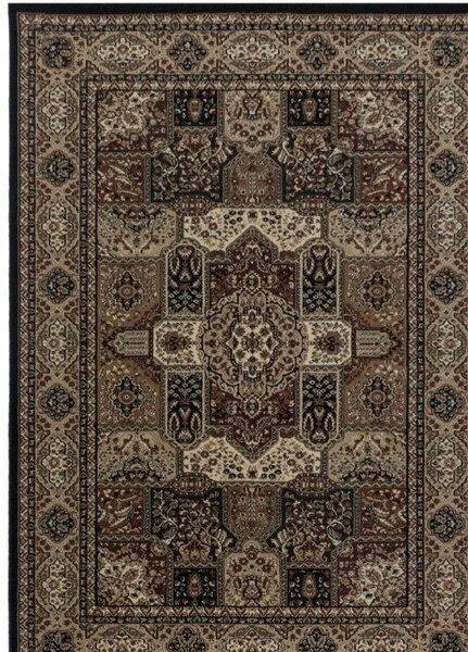 Kusový koberec Kashmir 2603 black - 80 x 150 cm