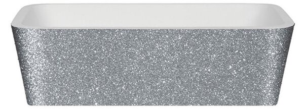 Besco Deskové umyvadlo z litého mramoru Assos Glam S UM D 52x41x15 cm