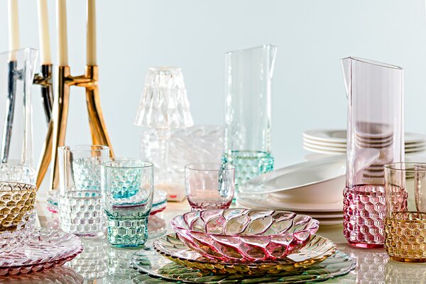 Kartell designové sklenice na vodu Jellies Family - Water Glass