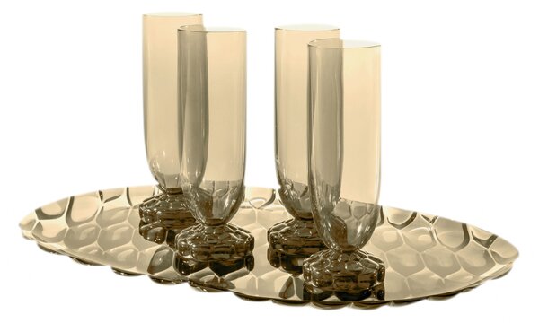 Kartell designové podnosy Jellies Family - Oval Tray