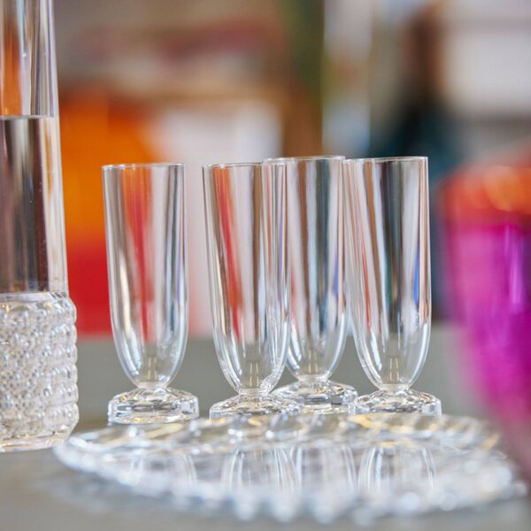 Kartell designové sklenice Jellies Family - Flute