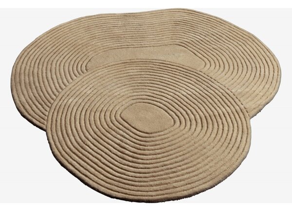 Zen Shaped 140 x 145, Provedení Tmavá béžová Bolia