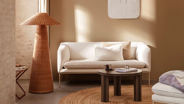 Ferm Living designové stojací lampy Dou Floor Lamp