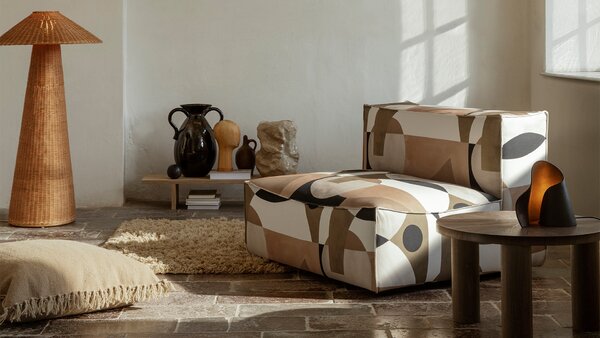 Ferm Living designové stojací lampy Dou Floor Lamp