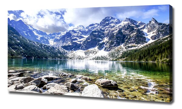 Foto obraz na plátně Mořské oko Tatry oc-84961137