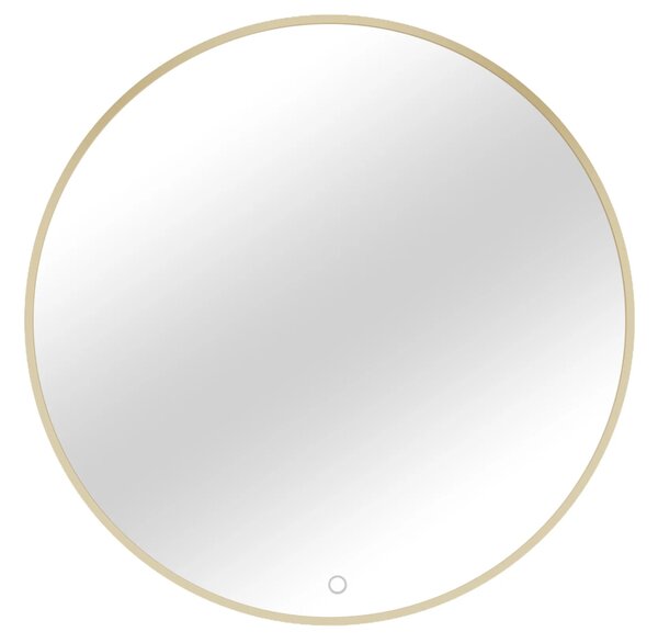 Zrcadlo SOL s LED osvětlením - zlaté
