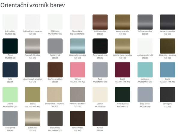 Isan Aura elektrický topný žebřík 1380/400, 400 W, DDIN13800400 s regulátorem Mini Barva ISAN: Sněhově bílá RAL 9016 (01)