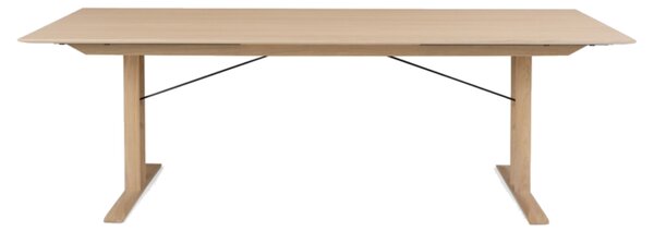 MALLI 240, Povrch Dub přírodní lakovaný, Rozšíření stolu Rozšiřující desky stolu-NE PBJ Designhouse