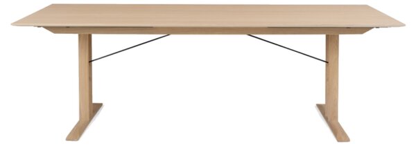 MALLI 175, Povrch Dub bělený lakovaný, Rozšíření stolu Rozšiřující desky stolu-NE PBJ Designhouse