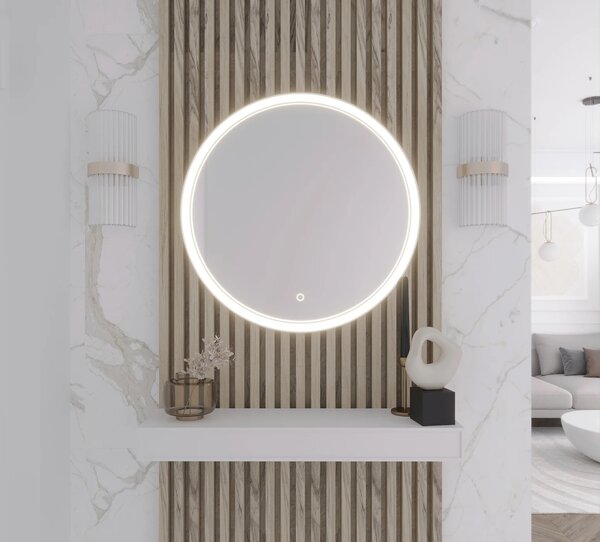 Zrcadlo na zeď XERION s LED osvětlením