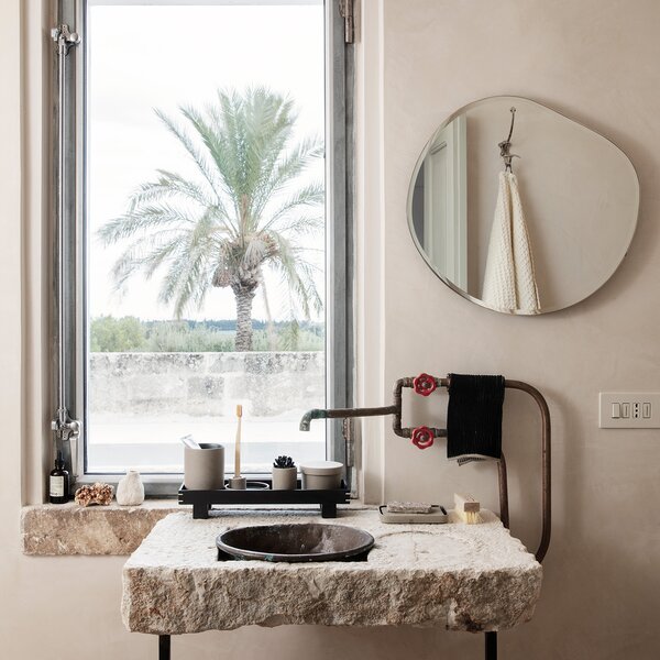Ferm Living designová zrcadla Pond Mirror Small