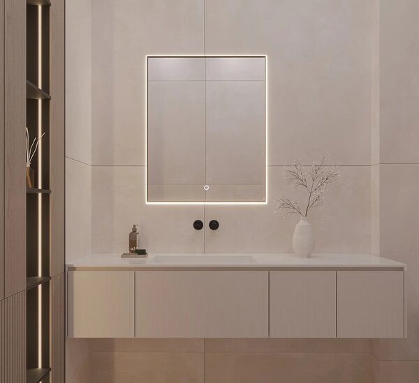 Nástěnné zrcadlo CAELUM s LED osvětlením