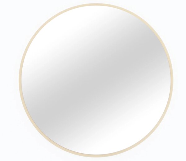 Kulaté zrcadlo na zeď SOL - zlaté