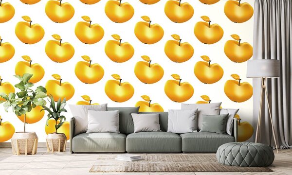 Tapeta golden apple