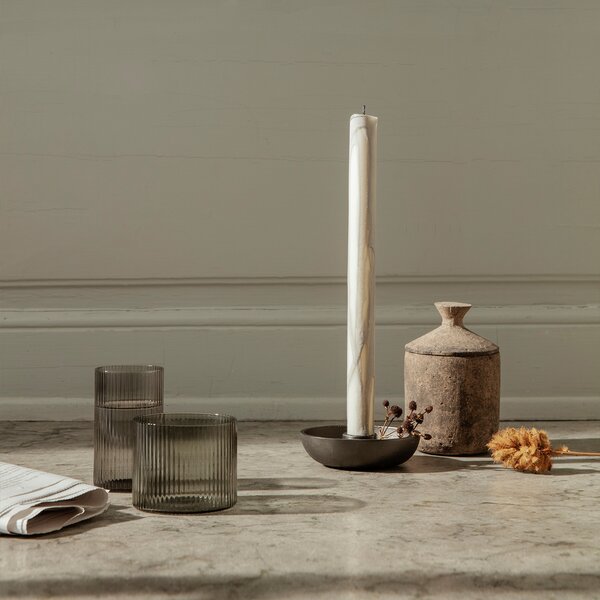 Ferm Living designové sklenice na vodu Ripple Verrines