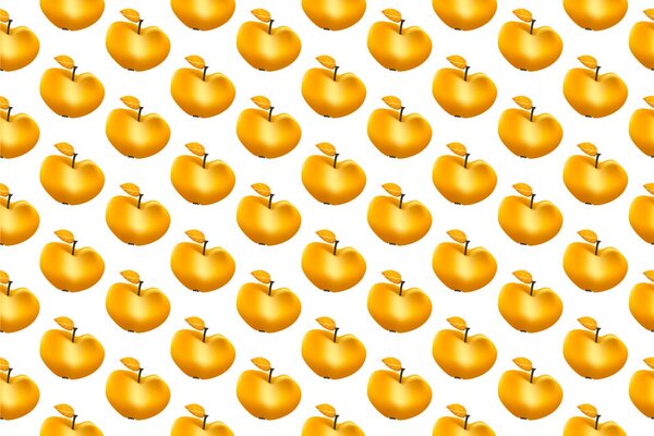 Tapeta golden apple