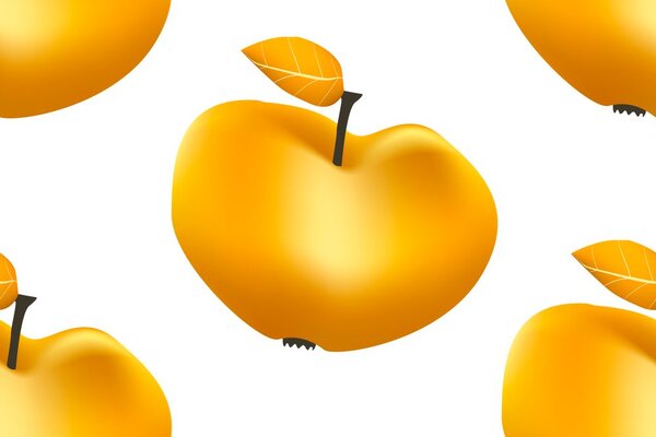 Tapeta golden apple