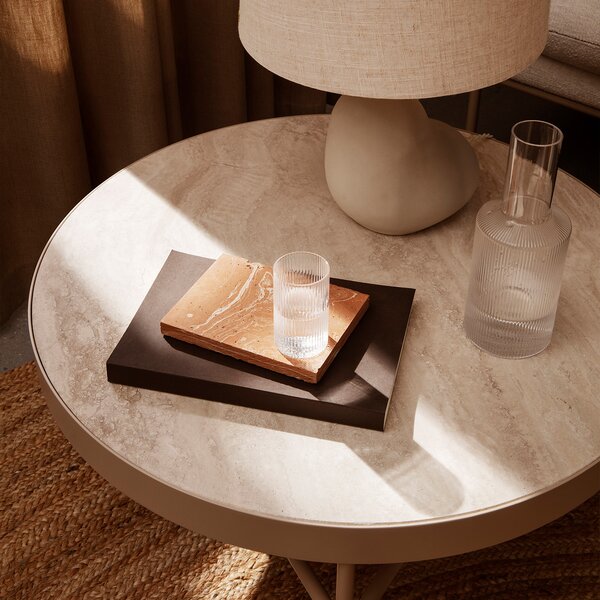 Ferm Living designové sklenice na vodu Ripple Verrines