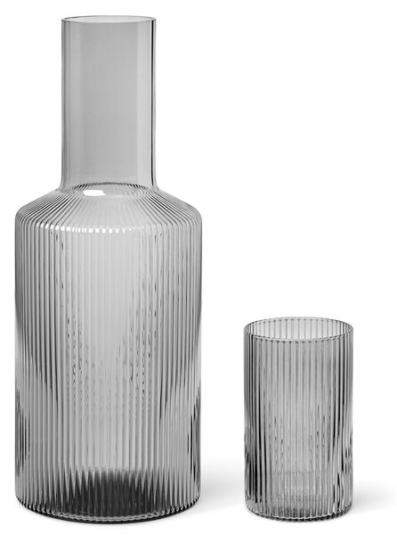 Ferm Living designové sklenice na vodu Ripple Verrines