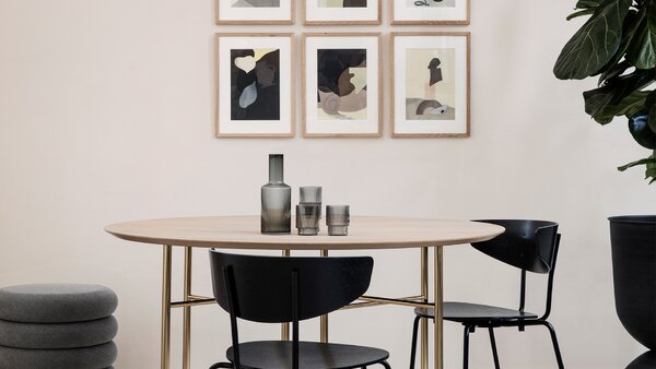 Ferm Living designové sklenice na vodu Ripple Small Glasses