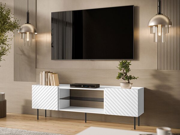 TV stolek/skříňka Gretzo 180 2D EF, Barva: kašmír 5903211344916