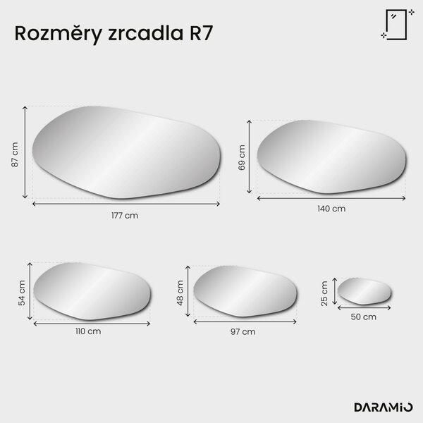 Zrcadlo Pure R7