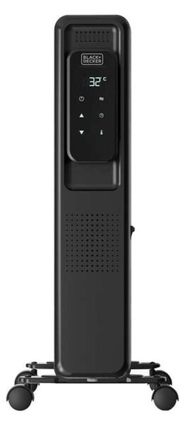 Digitální olejový radiátor Black+Decker BXRA2001E – 2000 W, 9 žeber