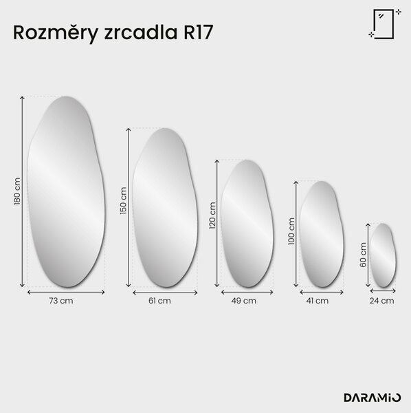 Zrcadlo Pure R17