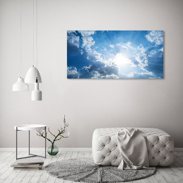 Fotoobraz na skle Oblaka na nebi osh-85315941