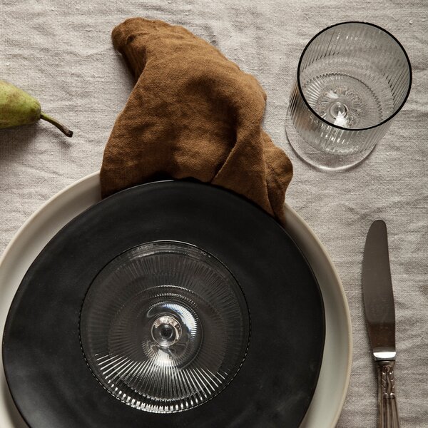 Ferm Living designové sklenice na víno Ripple Wine Glasses