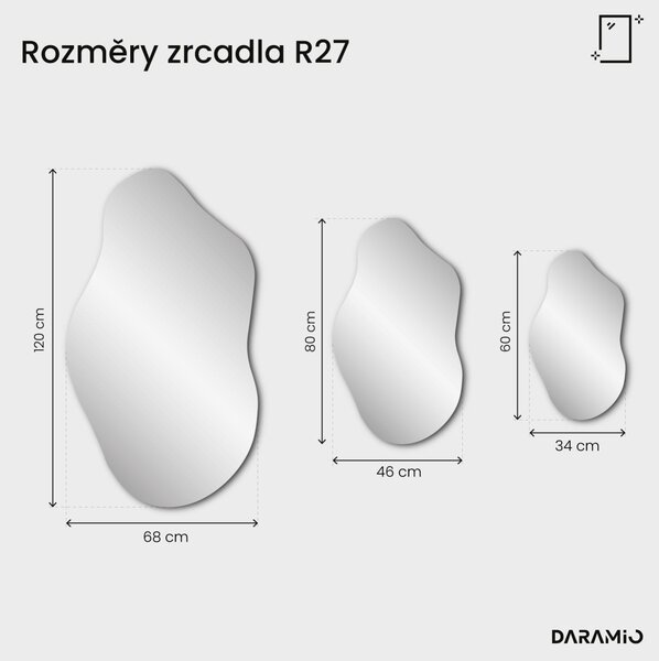 Zrcadlo Pure R27