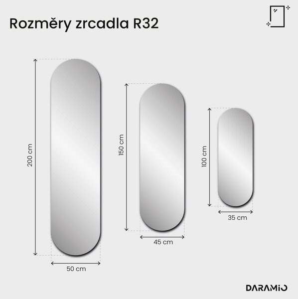 Zrcadlo Pure R32