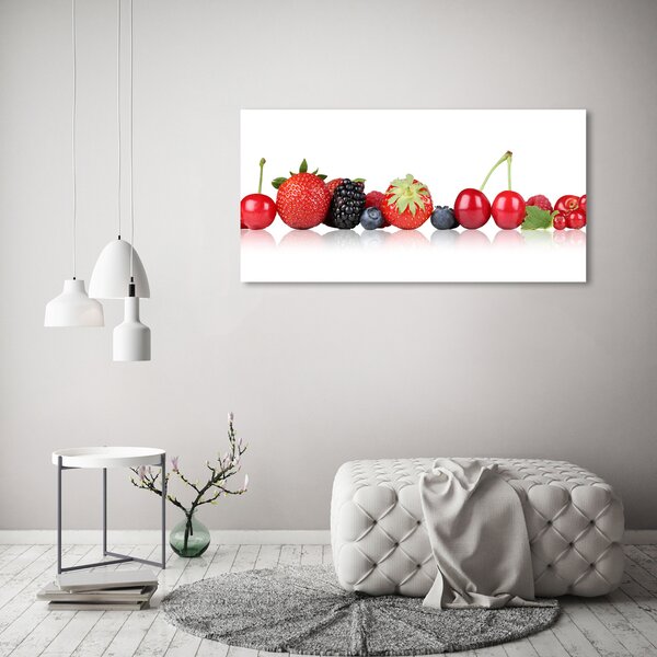 Moderní obraz canvas na rámu Ovoce v řadě oc-85383842