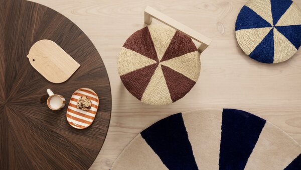 Ferm Living designové koberce Arch Tufted Rug Small
